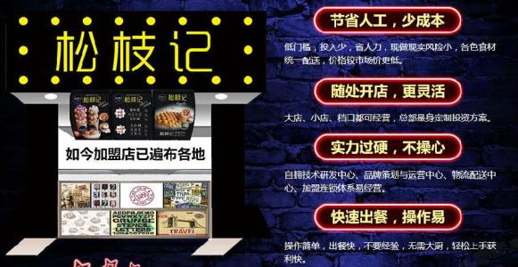 松枝记加盟支持 松枝记加盟支持