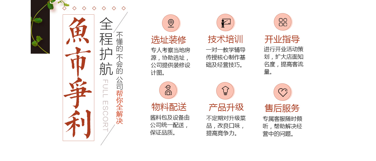 渔巴客加盟支持 渔巴客加盟支持
